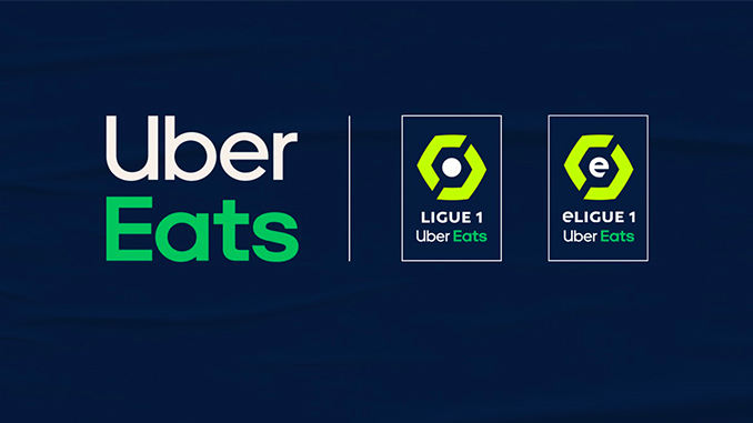 Uber Eats prolonge avec la Ligue 1 et devient partenaire titre de l'eLigue 1 - SportsMarketing.fr