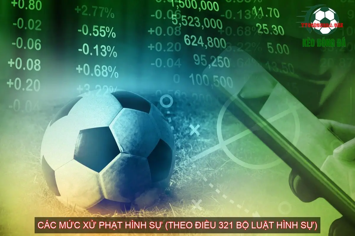 Cá Độ Bóng Đá Online Có Bị Phạt Không? 5 Các mức xử phạt hình sự (theo Điều 321 Bộ luật Hình sự)