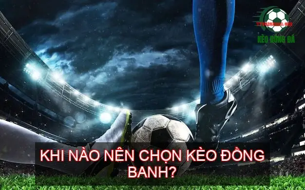 Kèo Đồng Banh Bóng Đá - Bí Mật Chinh Phục Nhà Cái 4 Khi nào nên chọn kèo đồng banh?