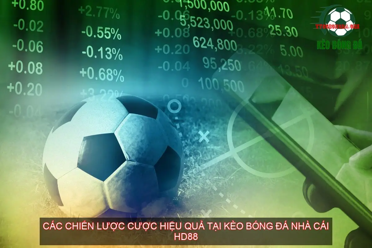 Các chiến lược cược hiệu quả tại kèo bóng đá nhà cái HD88