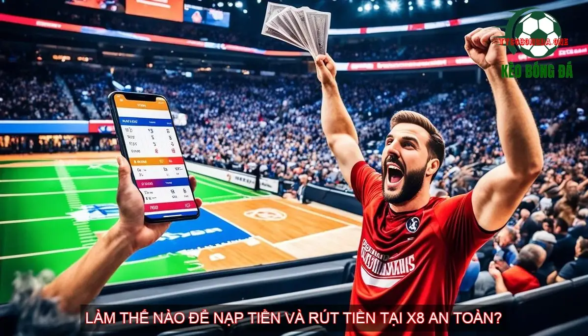 Trải Nghiệm Đặt Cược Đỉnh Cao Với Kèo Bóng Đá Nhà Cái X8 3 Làm thế nào để nạp tiền và rút tiền tại X8 an toàn?