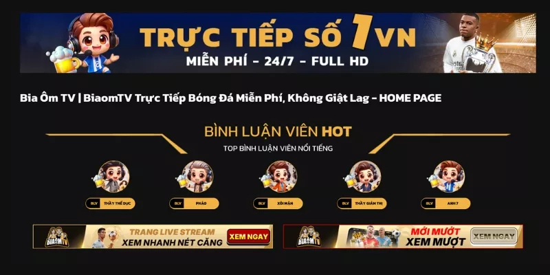 BIAOMTV – Không chỉ trực tiếp bóng đá mà còn là “thiên đường” cho dân cá cược